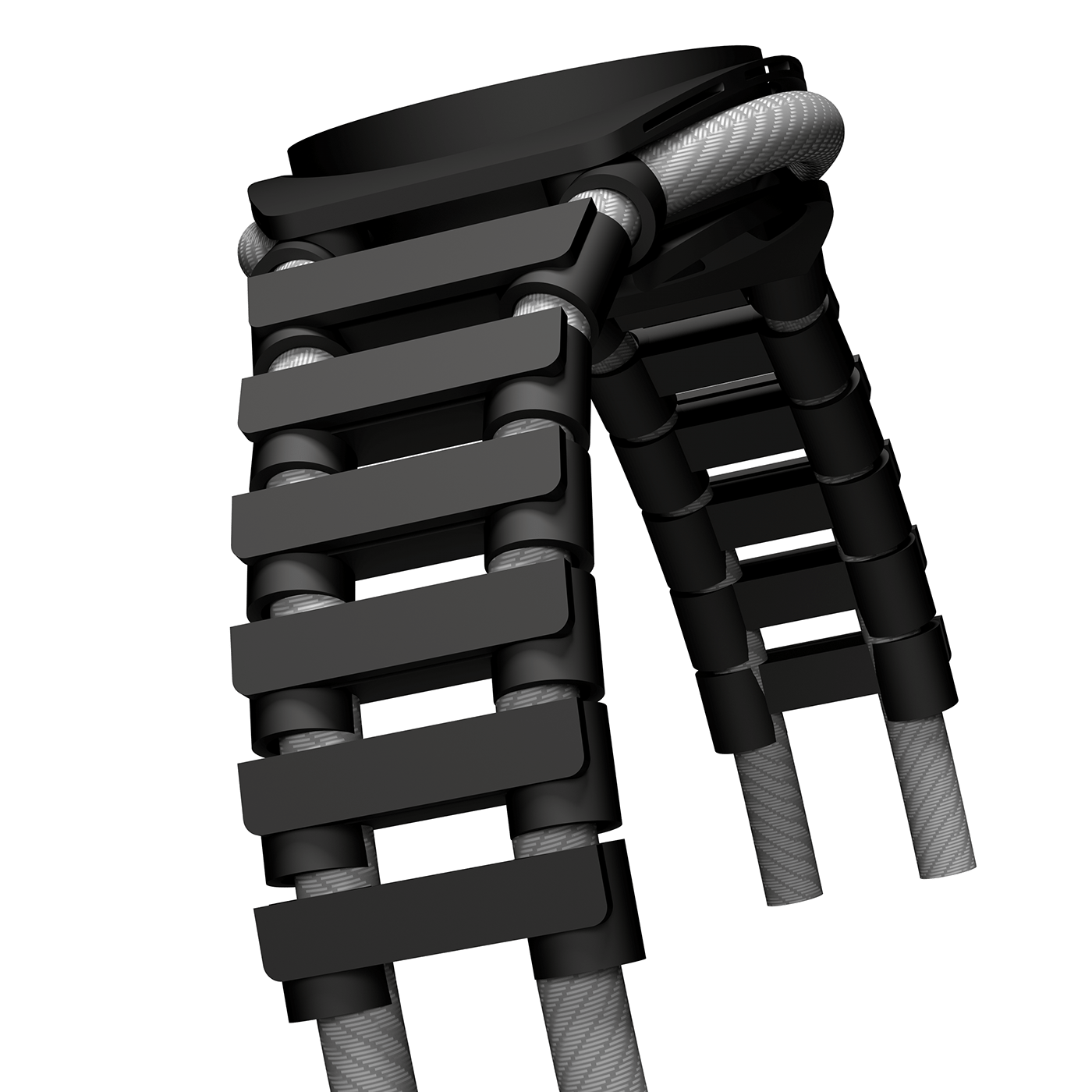 Wrist watch，intelligence，3D printing，black，