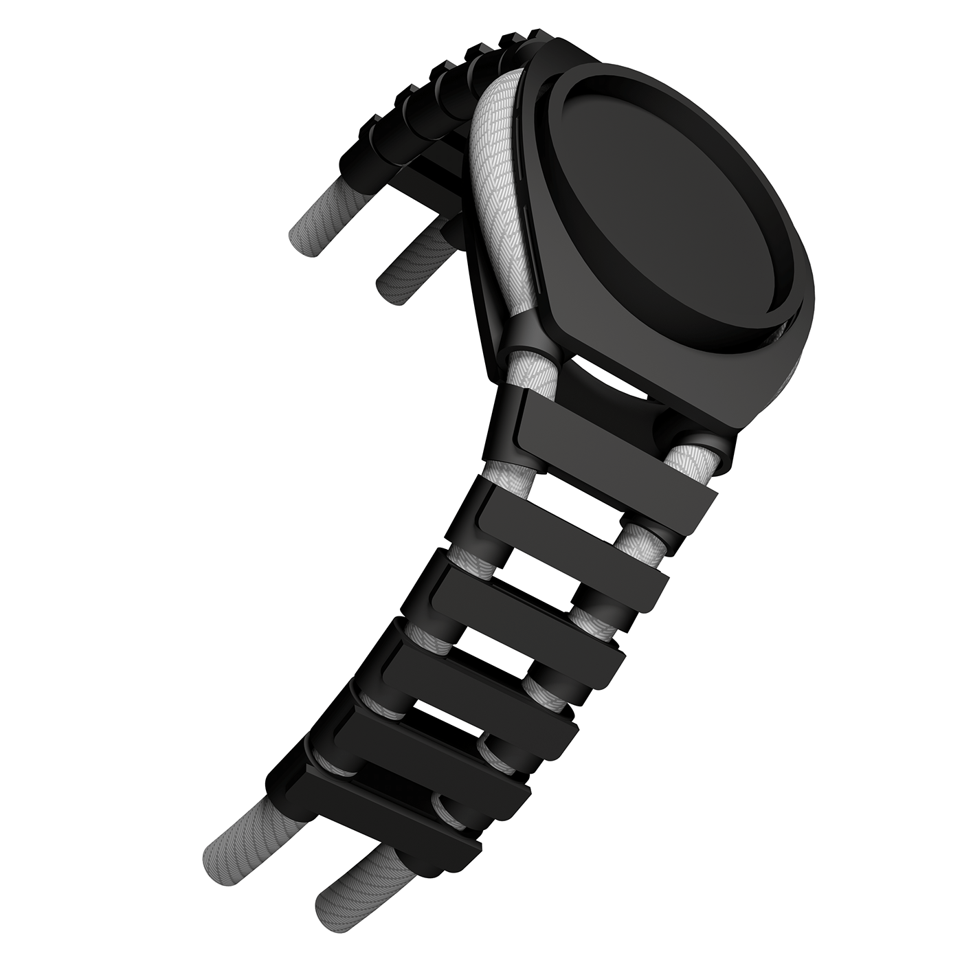 Wrist watch，intelligence，3D printing，black，