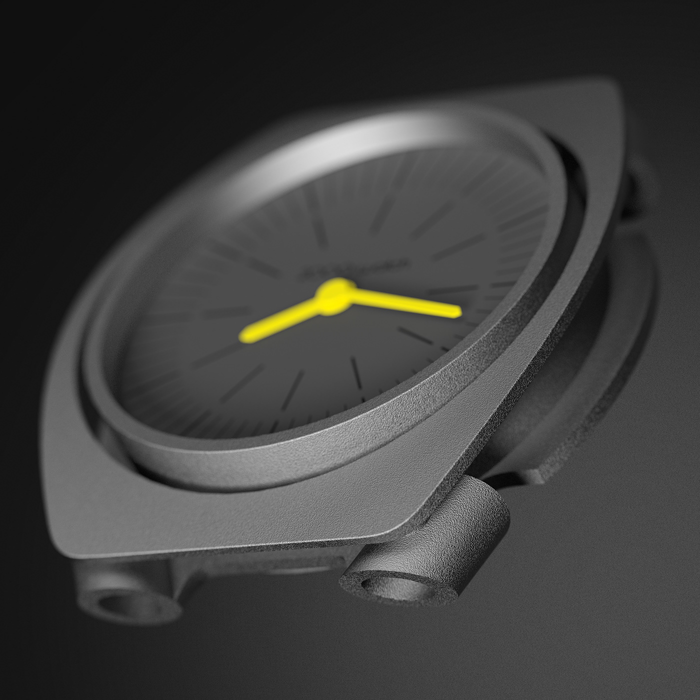 Wrist watch，intelligence，3D printing，black，