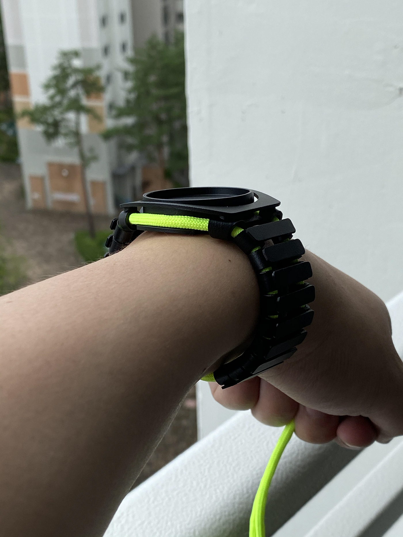 Wrist watch，intelligence，3D printing，black，