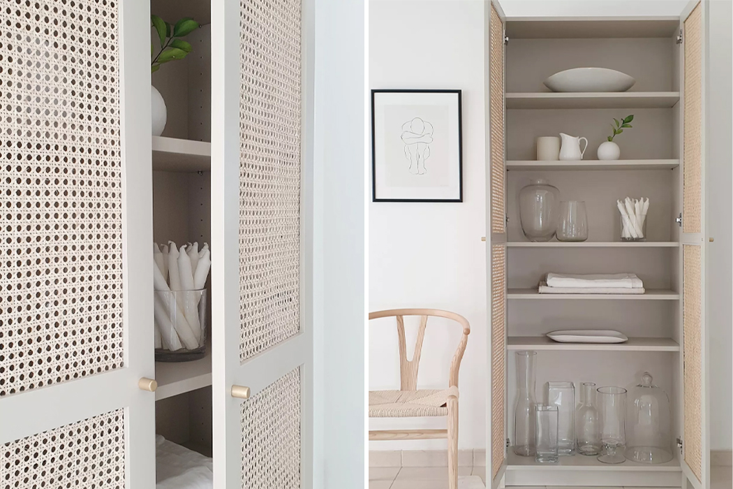 bookshelf，IKEA，Redesign，Bohemian wind，