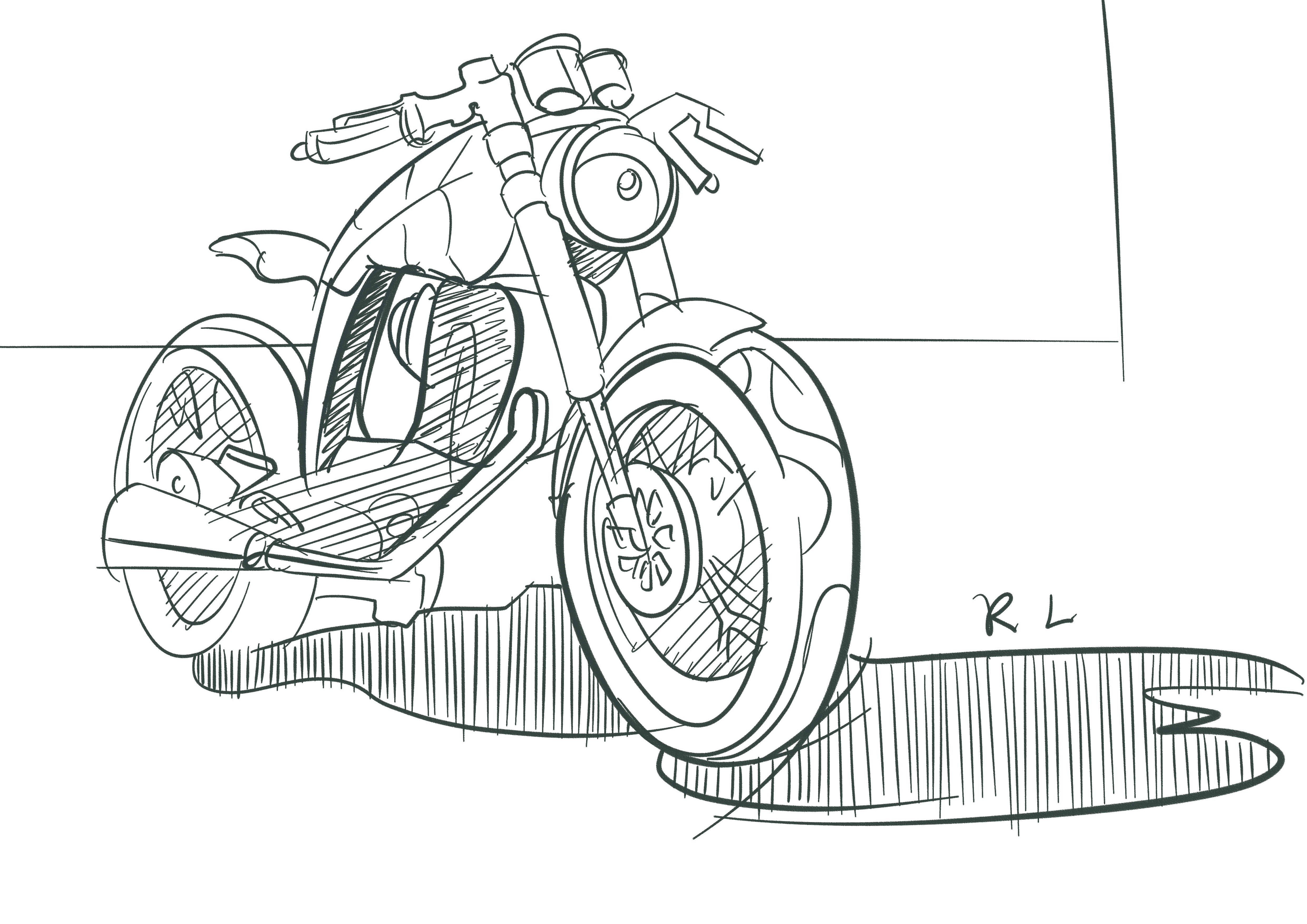 Ubee ，Hand drawn，product design，automobile，Line，sai ，