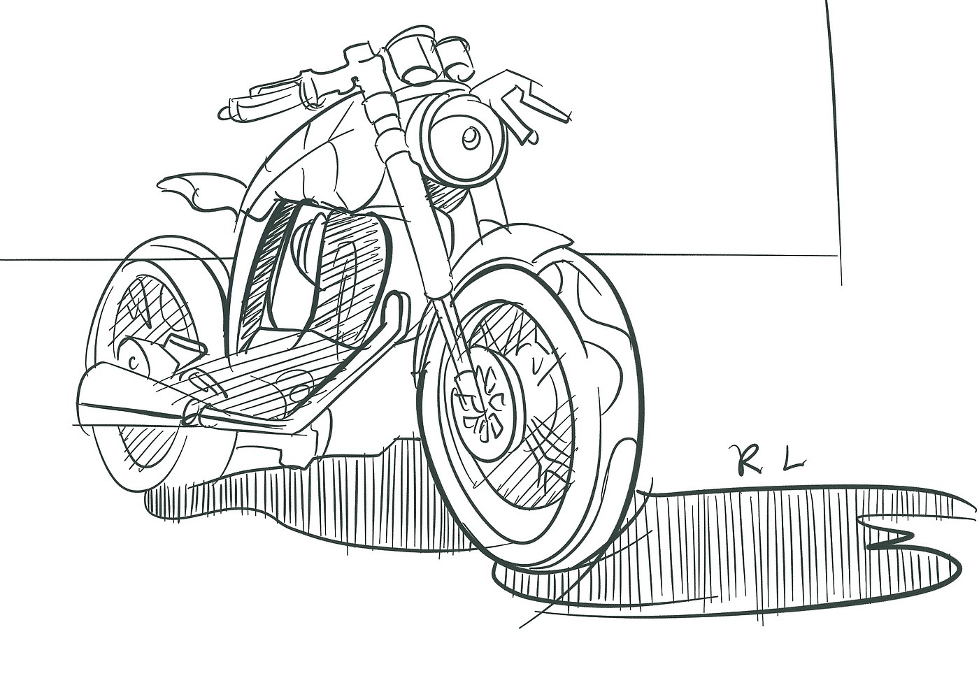 Ubee ，Hand drawn，product design，automobile，Line，sai ，
