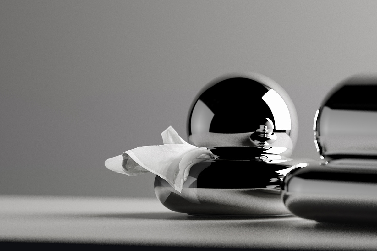 paper extraction box，doughnut，stainless steel，cork，practical，