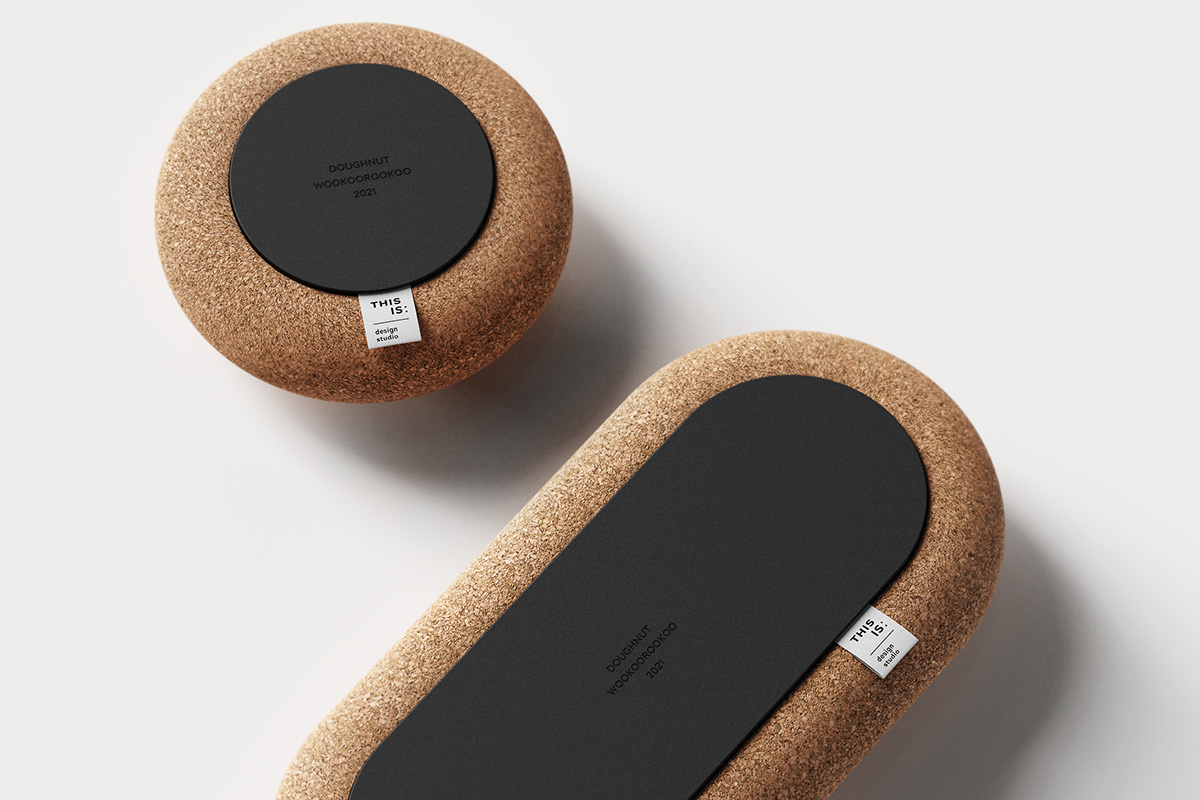 paper extraction box，doughnut，stainless steel，cork，practical，