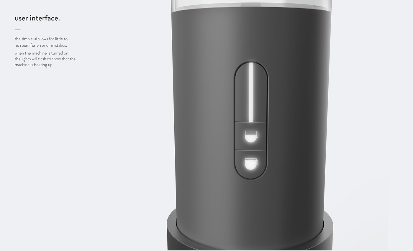 Coffee machine，vertical，Kitchen supplies，Retro，Save space，