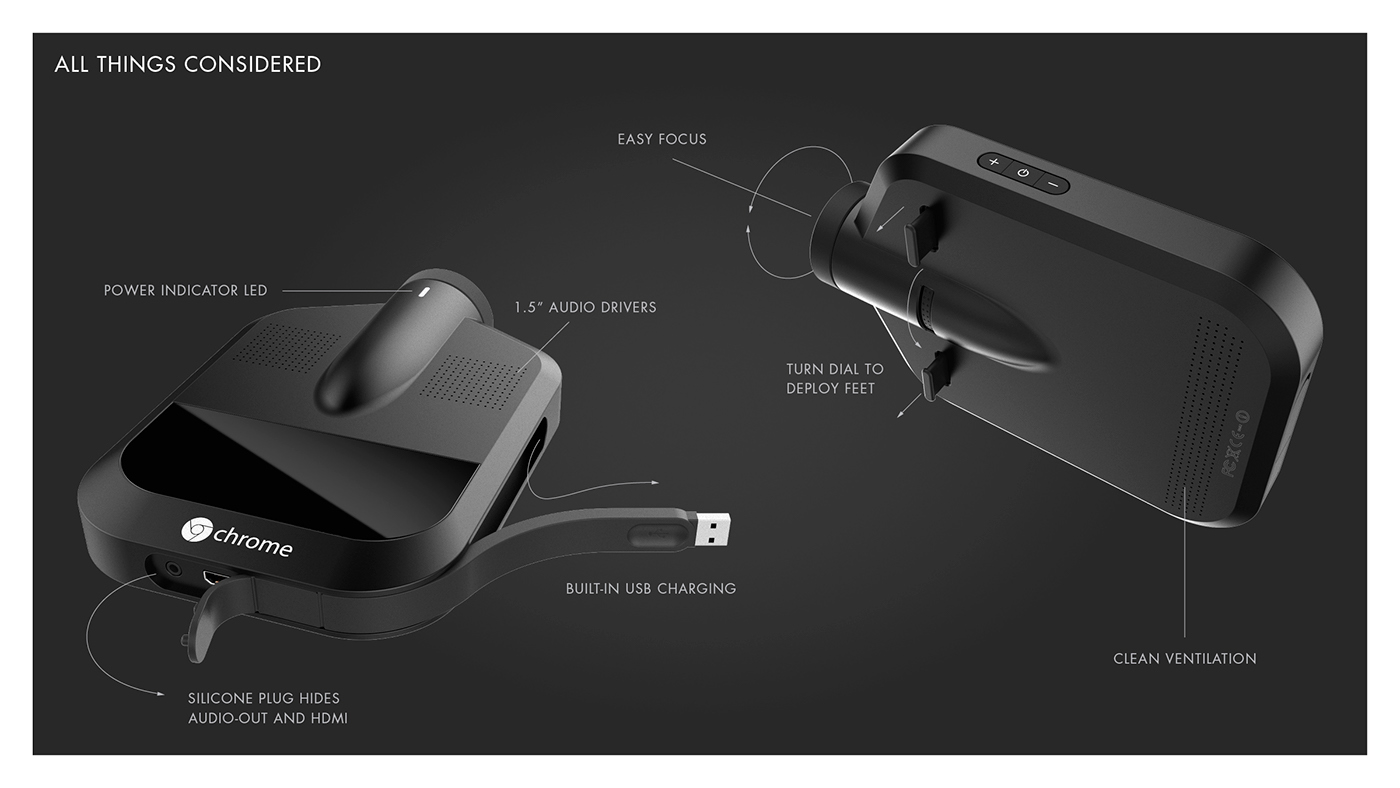 google，Projector，Black Technology，Portable，