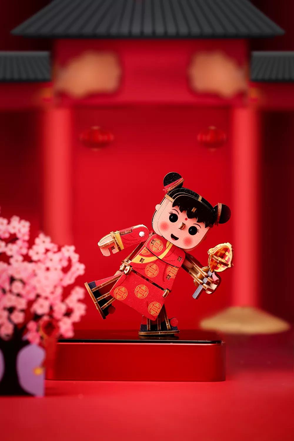 Toys，Wooden Puzzle，gift，Toys，Lion Dance，Wooden Puzzle，gift，Lion Dance，