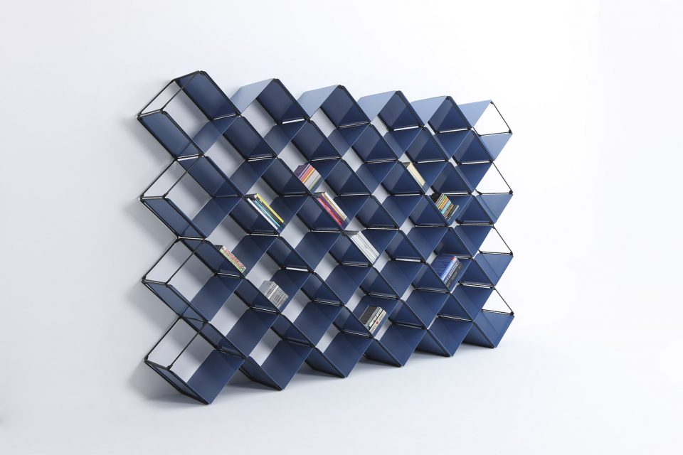 Free combination，Detachable bookshelf，Aluminum material，