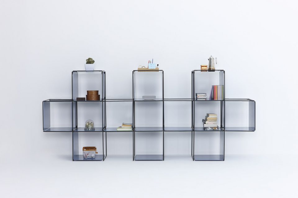 Free combination，Detachable bookshelf，Aluminum material，