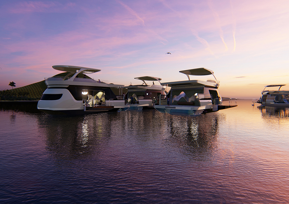 Graduation exhibition，School of design and art, China Academy of Fine Arts，Boat House，Combination module，Travel，