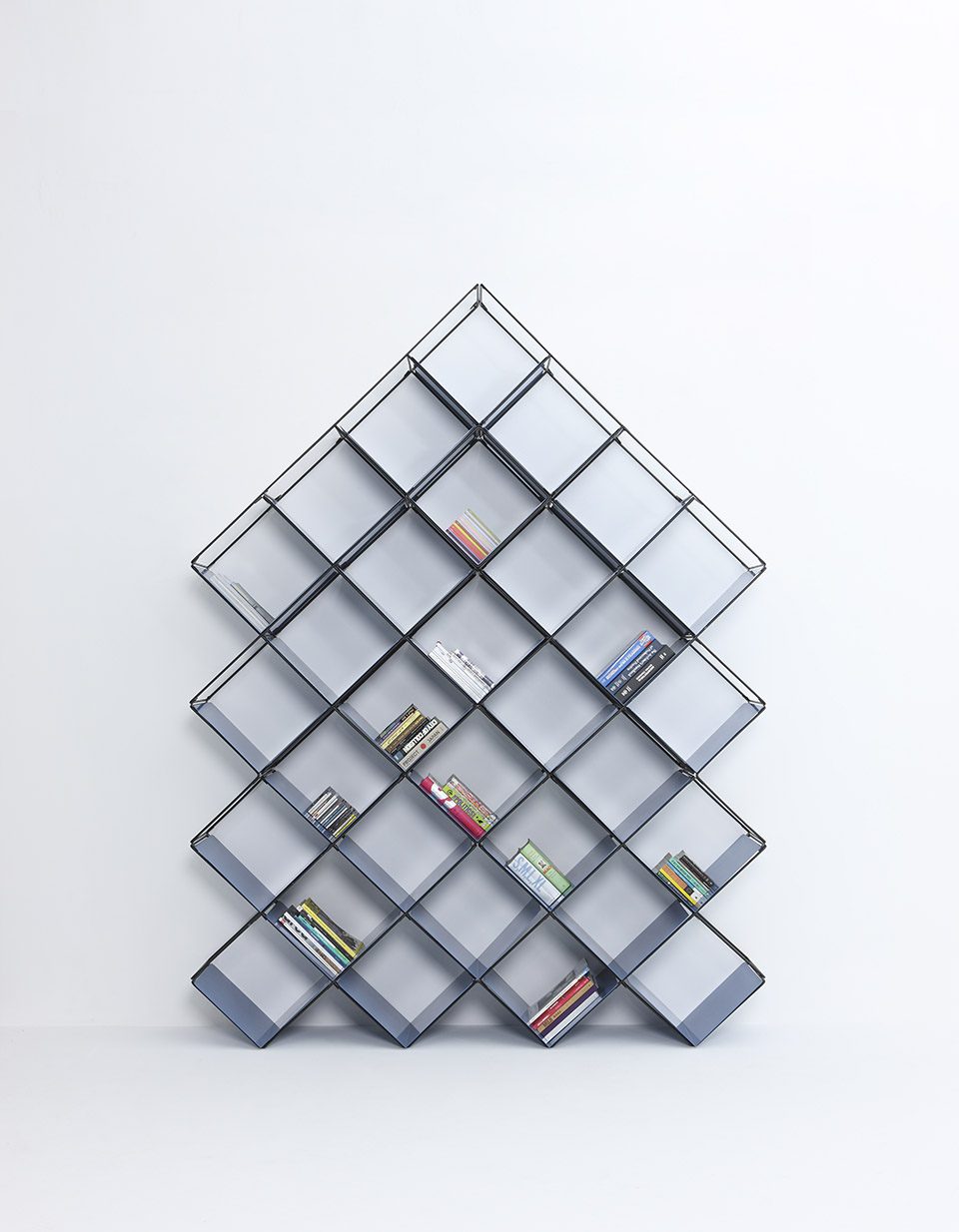 Free combination，Detachable bookshelf，Aluminum material，