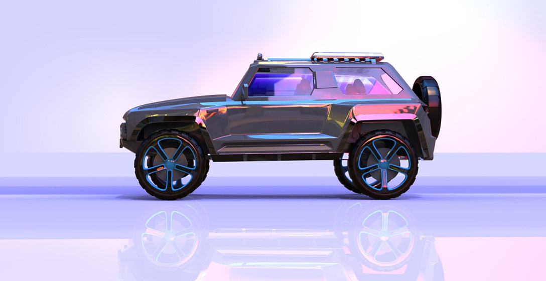 Graduation exhibition，School of design and art, China Academy of Fine Arts，Off-road vehicle，Sensing device，