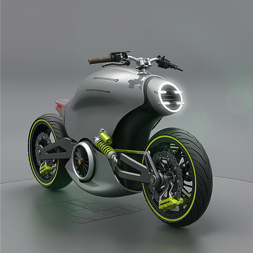 Electric motorcycle，Porsche，Future technology，Energy conservation and environmental protection，