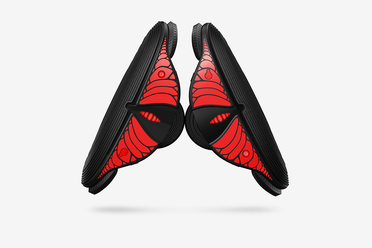 originality，butterfly，industrial design，suspension，