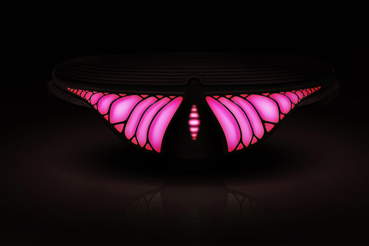 originality，butterfly，industrial design，suspension，