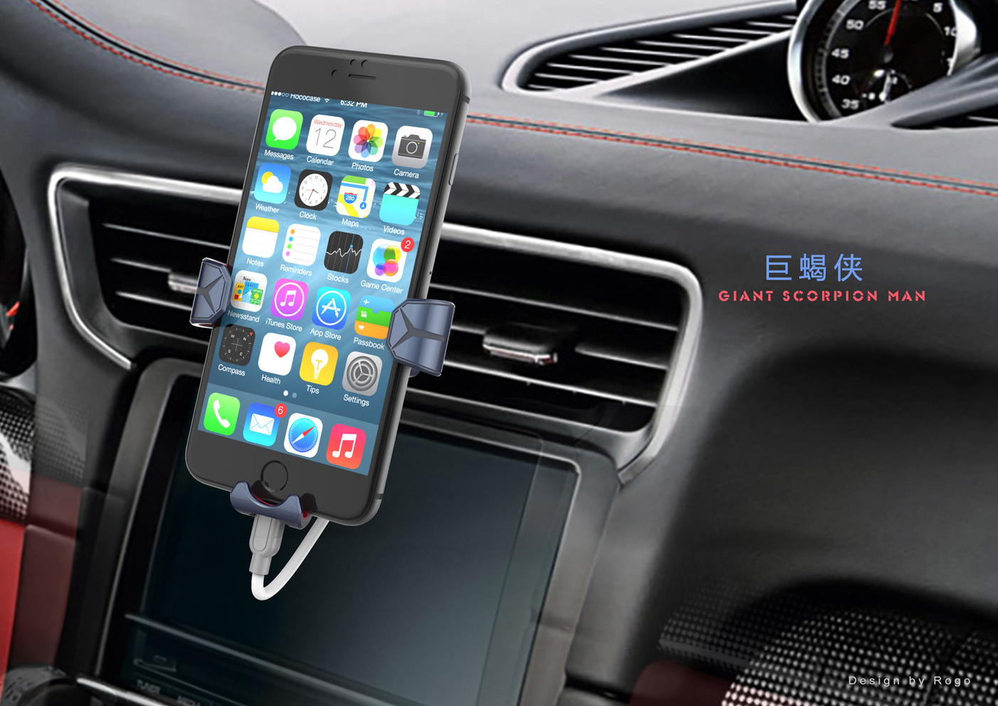 Vehicle type，3C digital peripheral products，Mobile phone bracket，Gravity mobile phone bracket，
