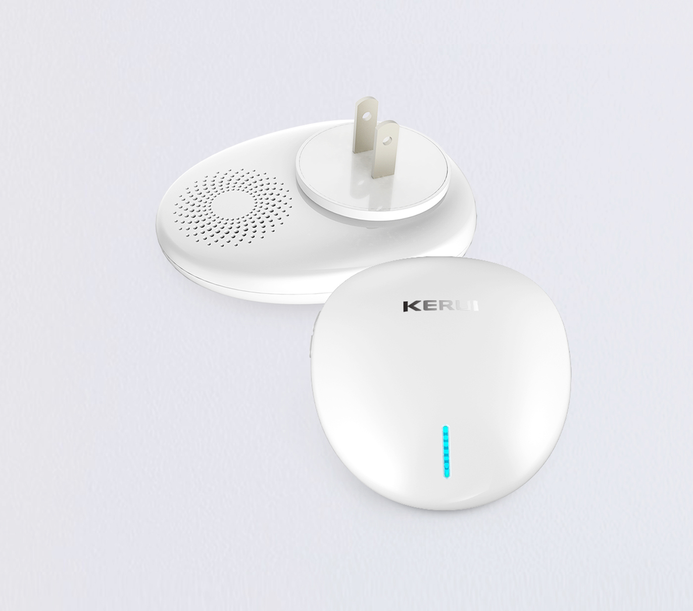 Doorbell, round, egg，