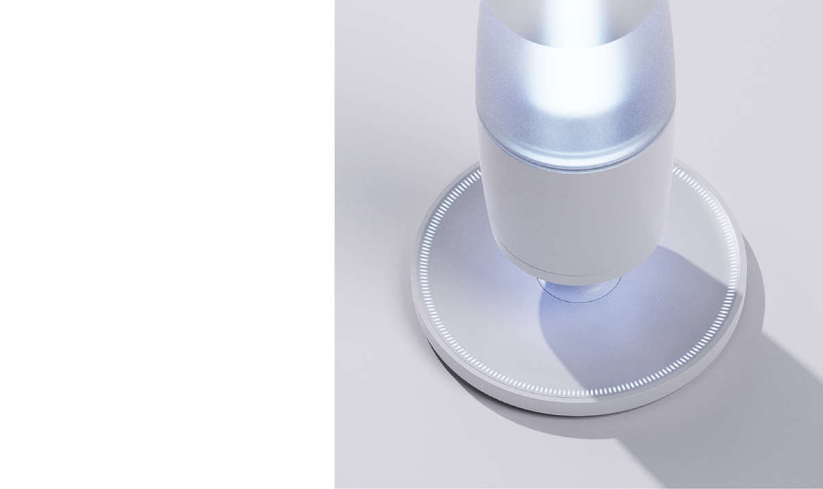Humidifier，spacecraft，reverse geometry ，light，visualization，
