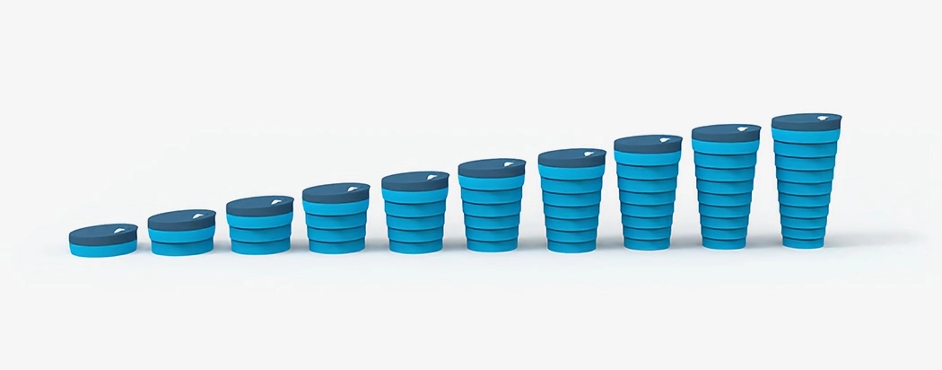 Water cup，Portable，Foldable，heat preservation，