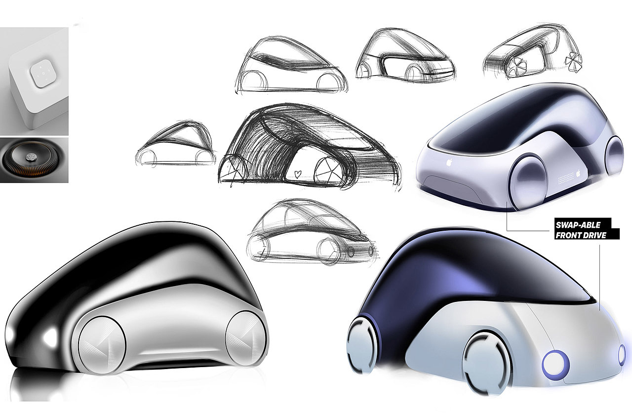automobile，concept，modularization，Apple，