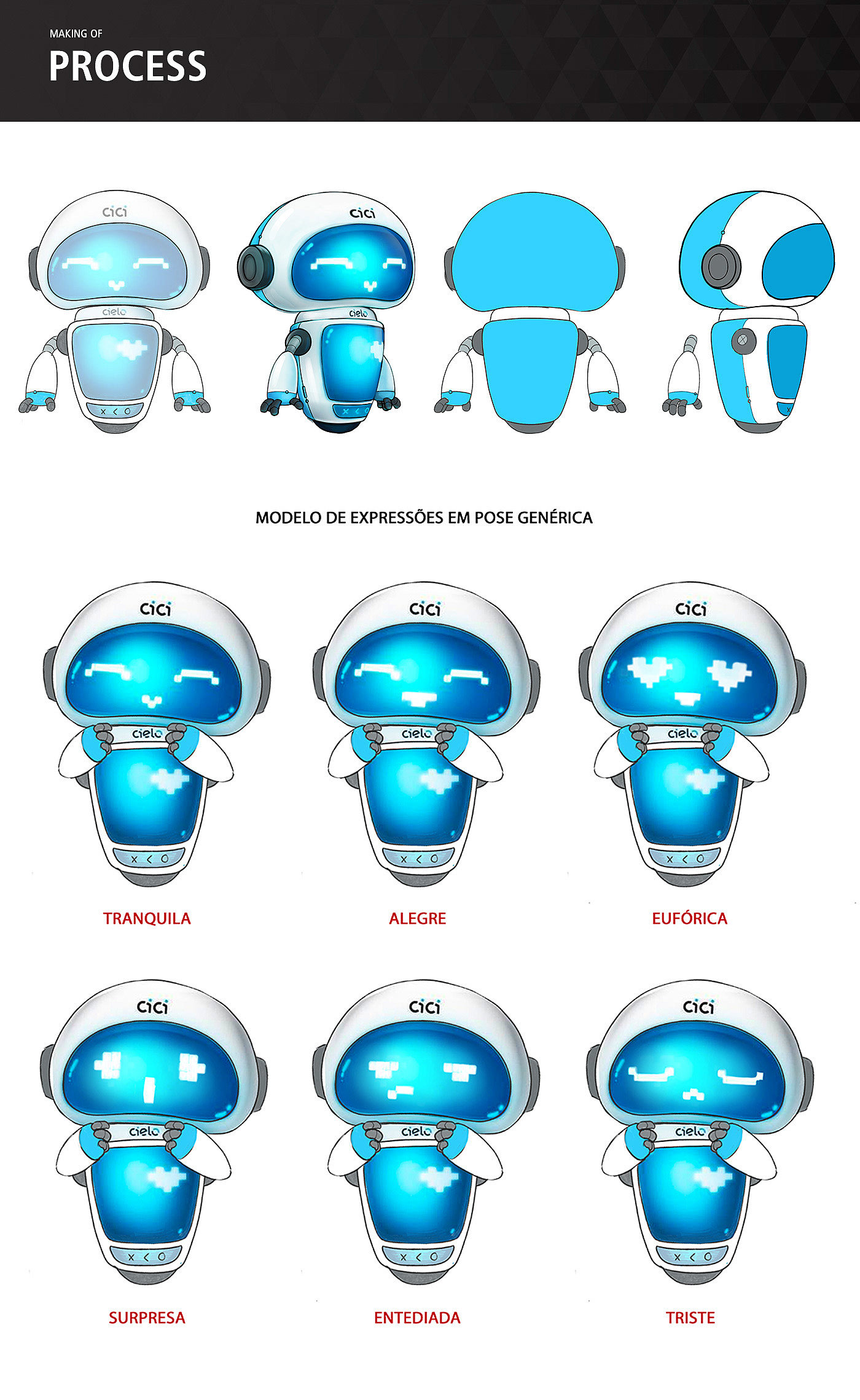 机器人，动画，3d，蓝色，