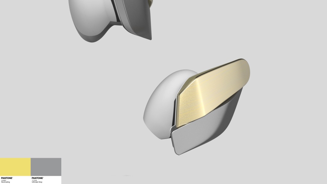 Graduation exhibition，School of design and art, China Academy of Fine Arts，headset，Fashionable and concise，Passionate yearning，