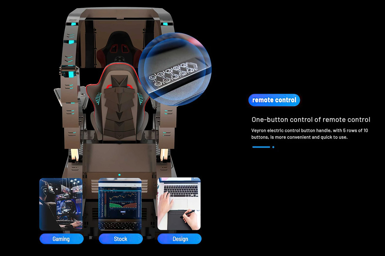 chair，workstation，speaker，comfortable，