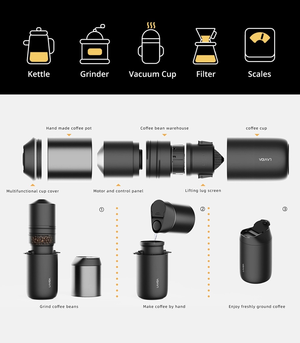 Coffee machine，portable，heat preservation，