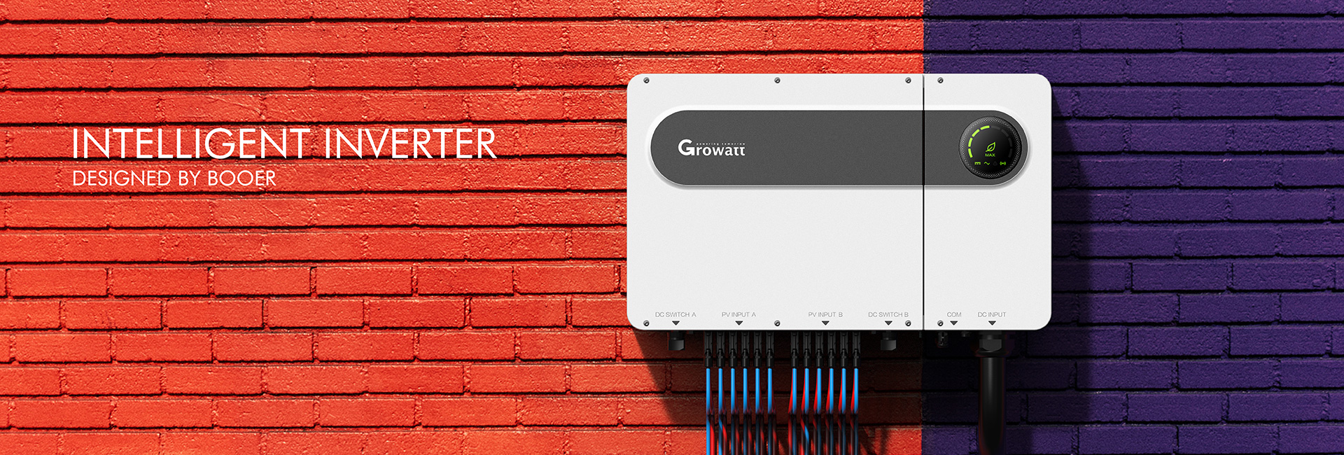 Photovoltaic energy storage，Full intelligent photovoltaic inverter max series，Commercial inverter energy storage，Growat x Boolean，