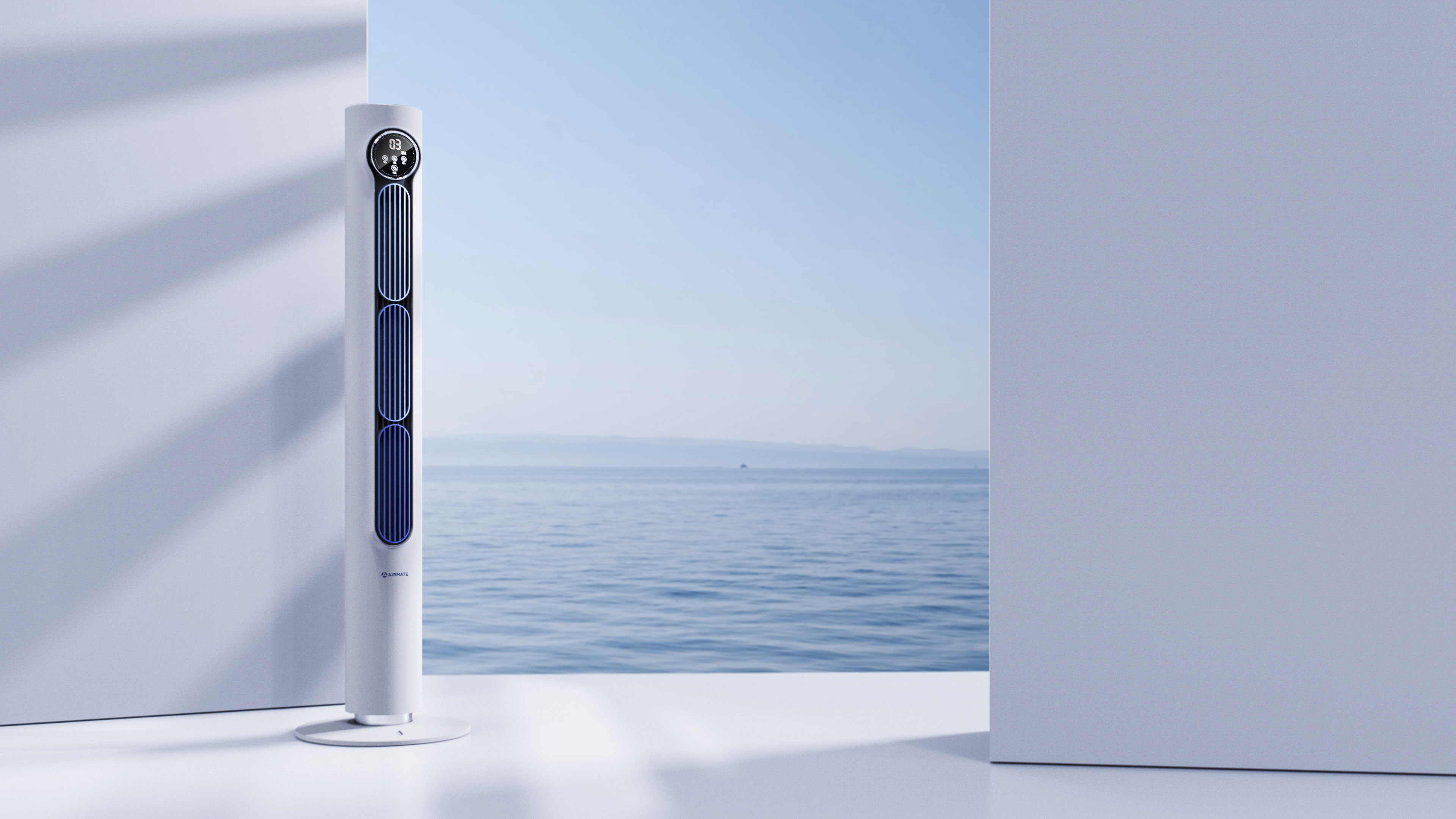 electric fan，Leafless fan，Nanfeng industrial design，Circulation fan，air conditioner，