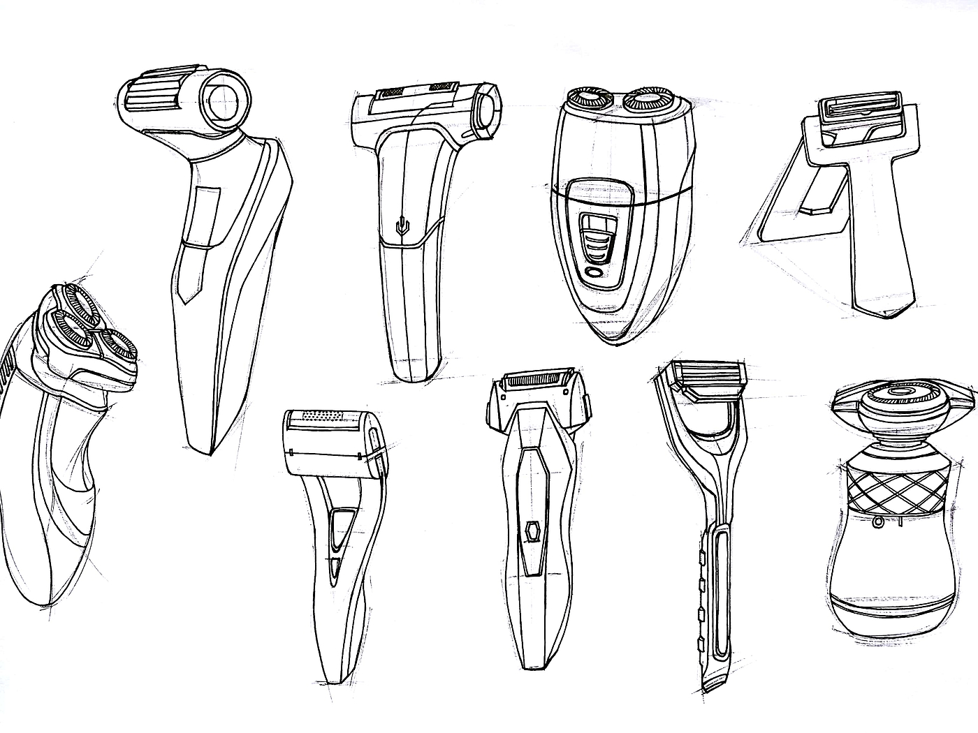 Hand drawn，Line，product，