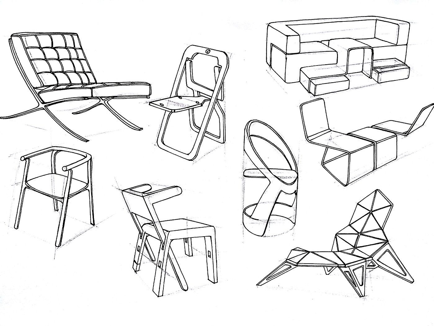 Hand drawn，Line，product，