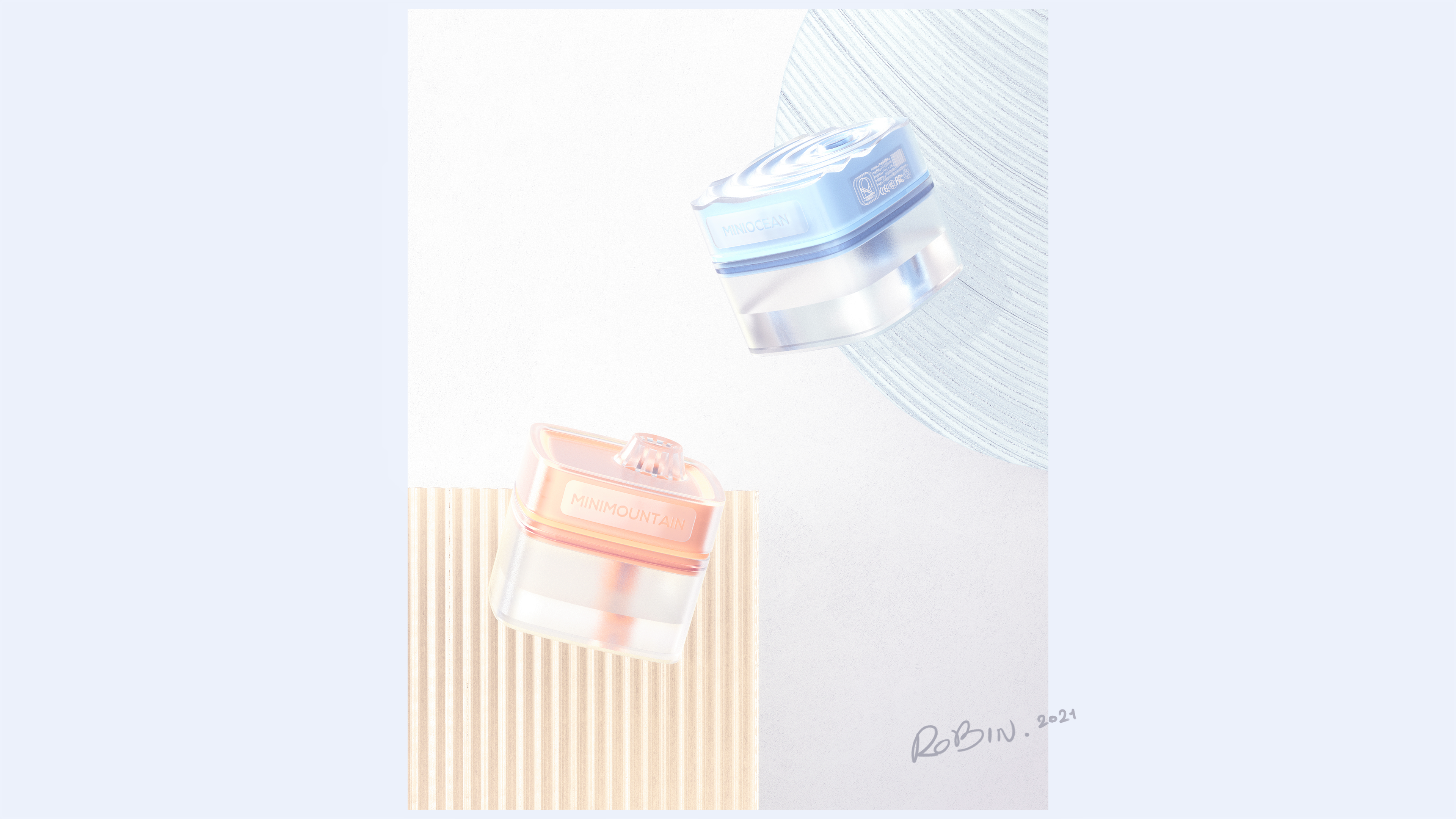 concept，practice，Humidifier，like a breath of fresh air，small home appliances，Rendering exercise，