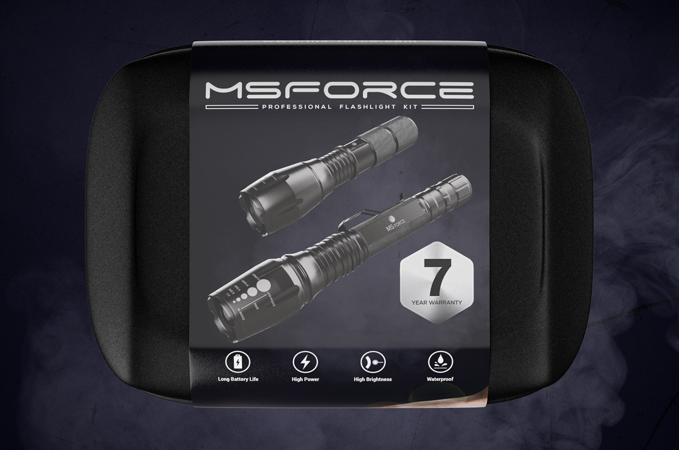 Flashlight，Pistol，military，grim，