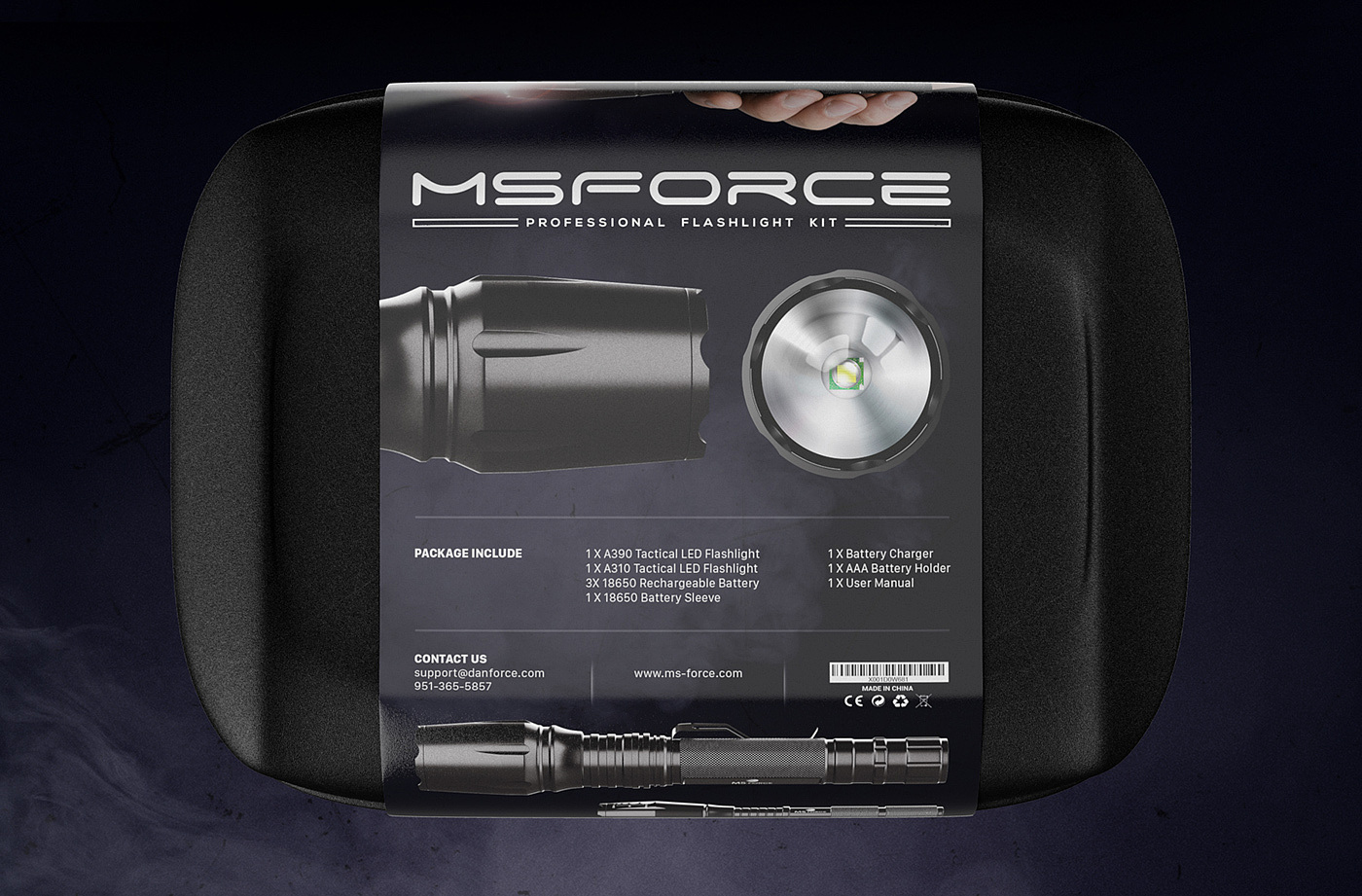 Flashlight，Pistol，military，grim，