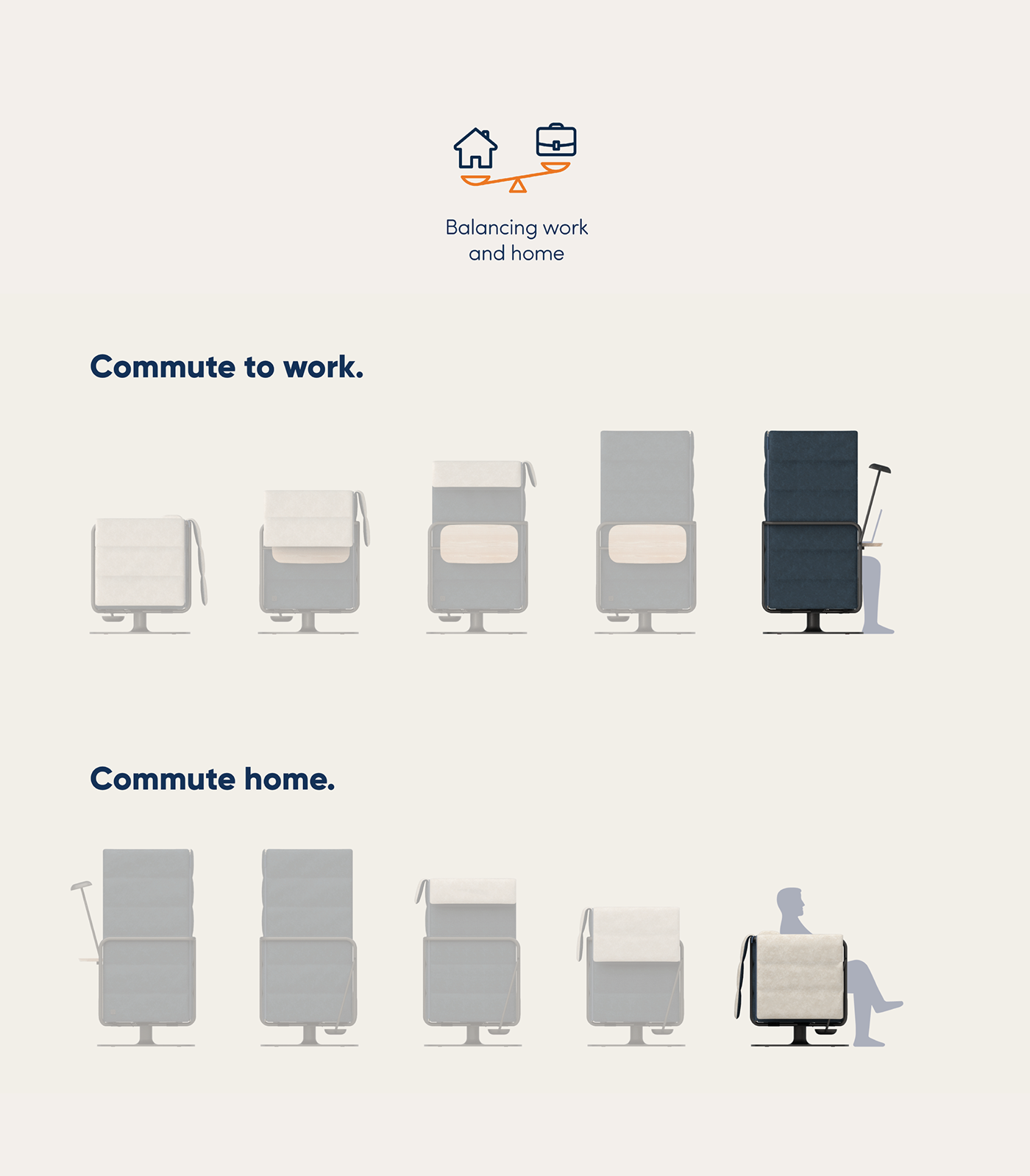 chair，to work in an office，multi-function，