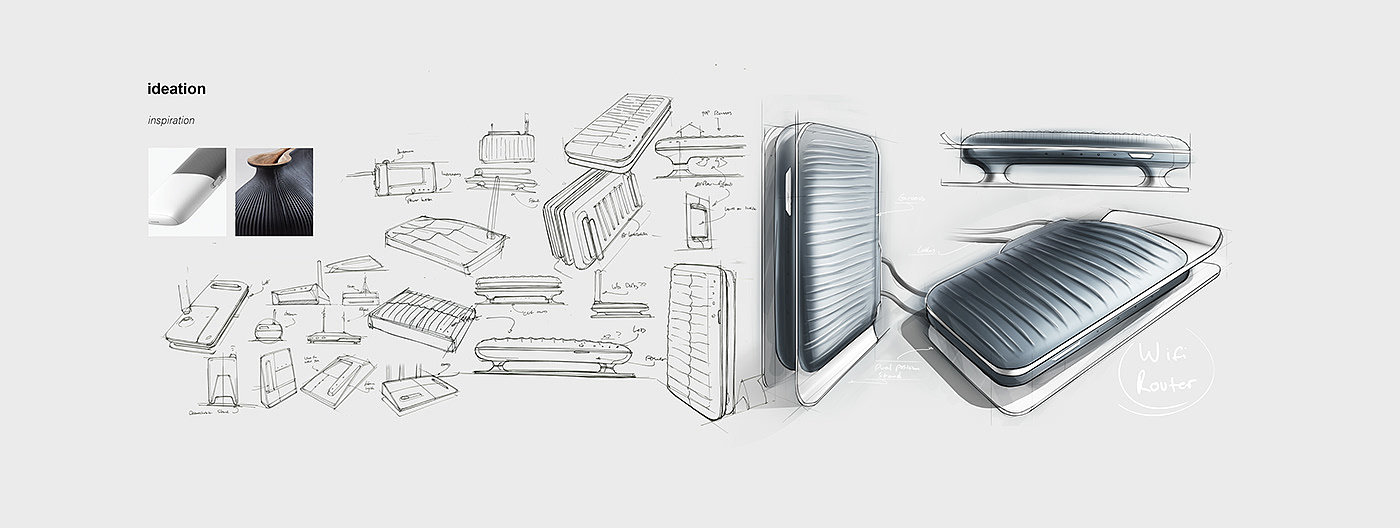 Router，black，Minimalist，