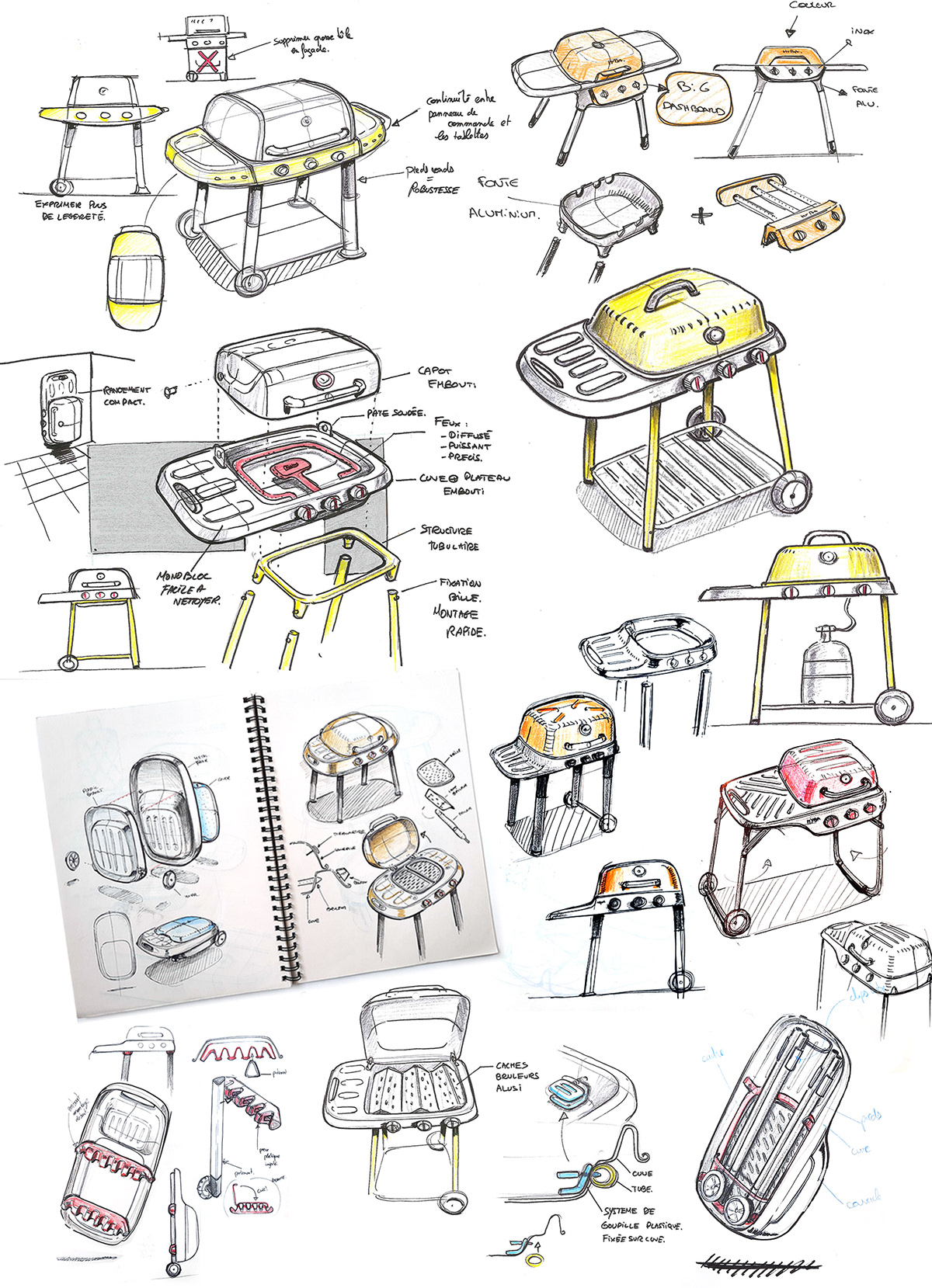 Gas，Gas stove，barbecue，assemble，