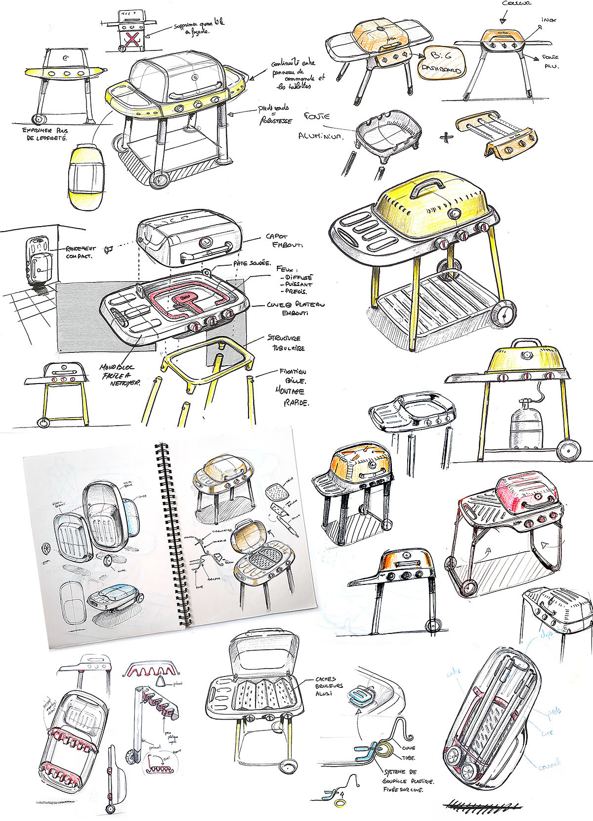 Gas，Gas stove，barbecue，assemble，