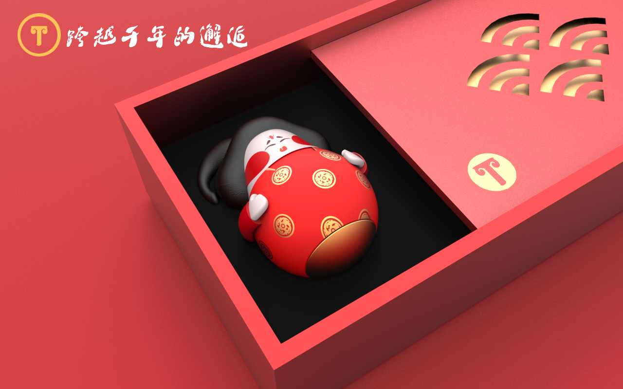 Hand gift of cultural and creative toys，