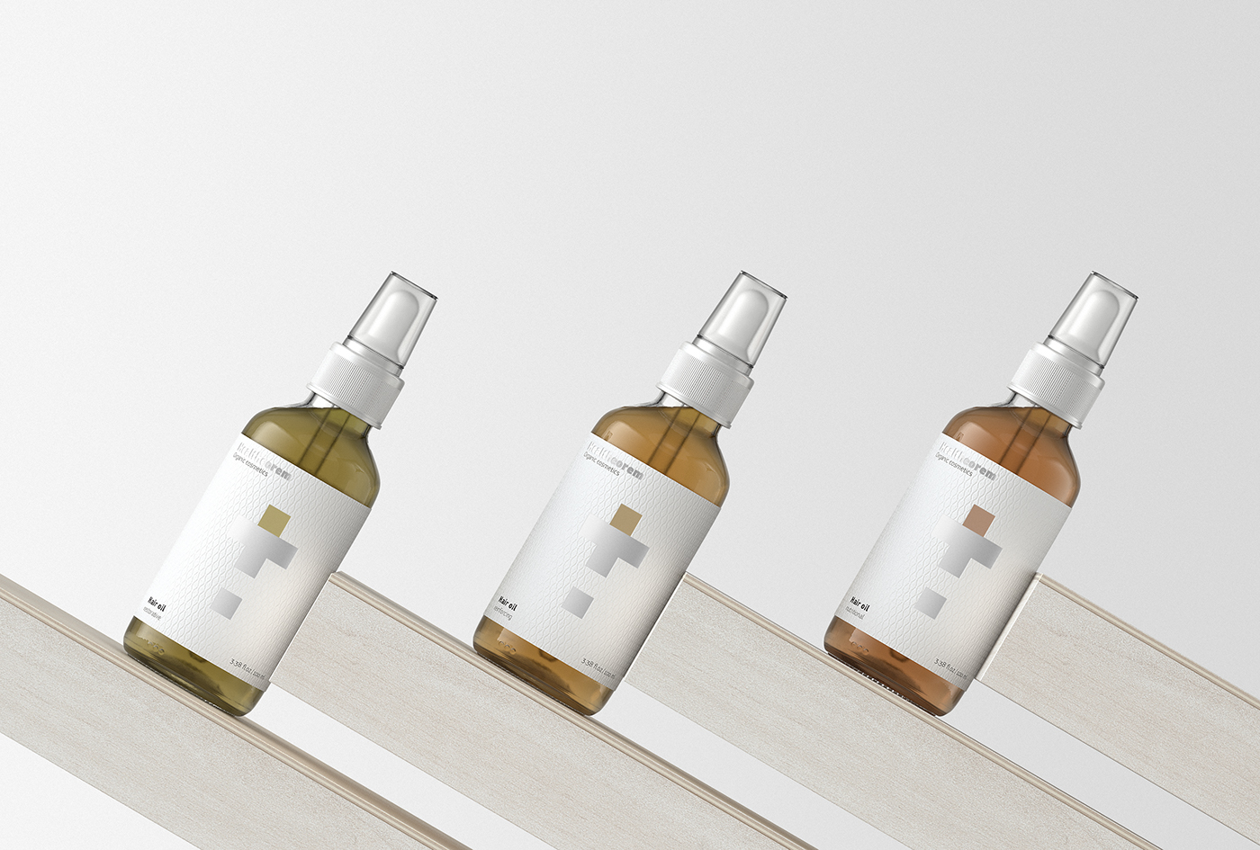 Minimalist design ，skin care products，packing design，a gentle wind，