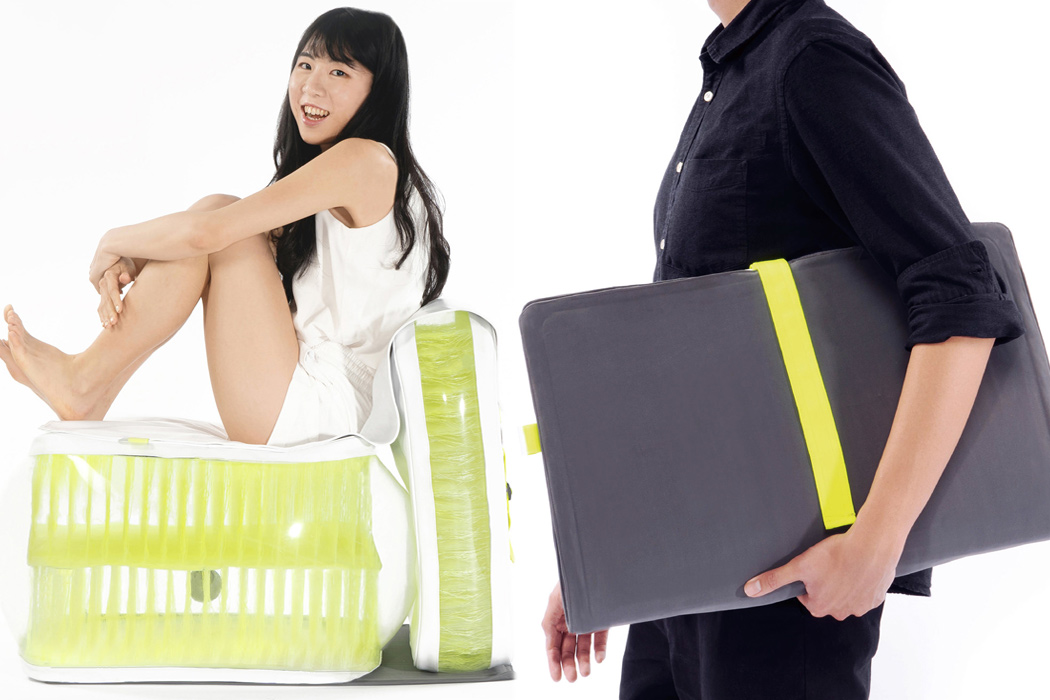 puff，Inflatable sofa，3D weaving，