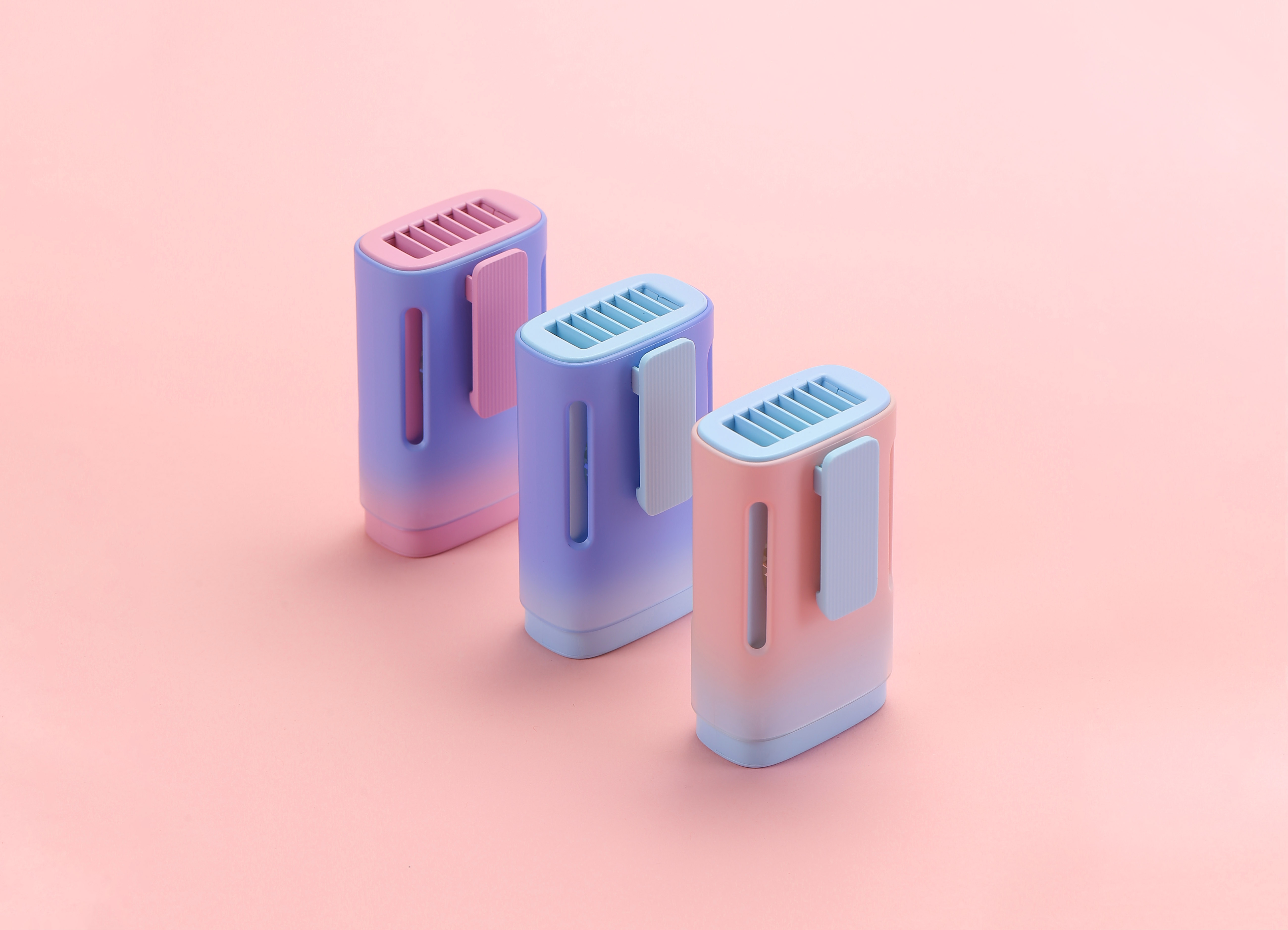 Fan，Jelly color，Gradual change，trend，Portable，