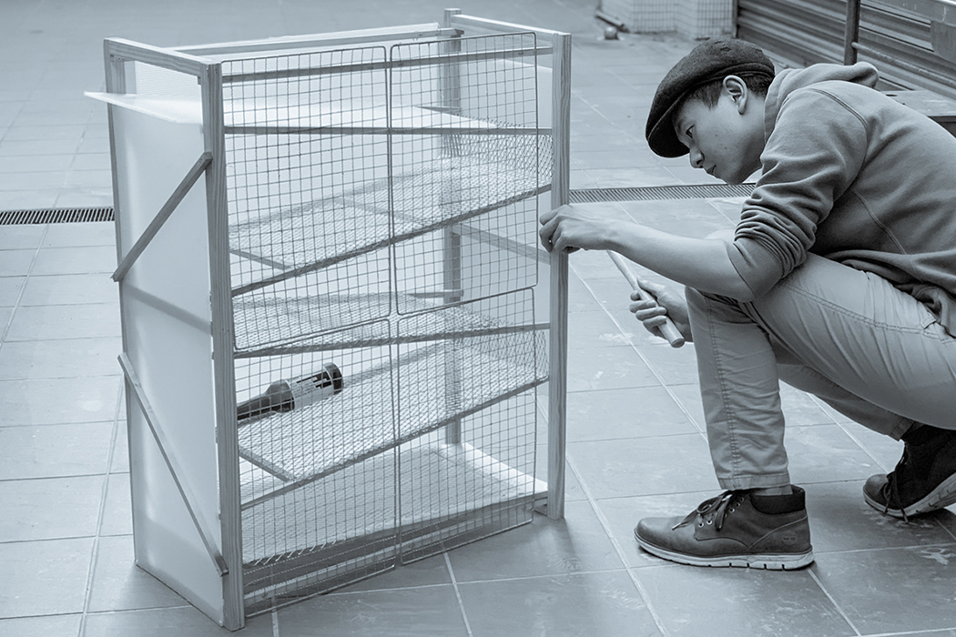 Glass，Recycle bin，sustainable，Guangjing，Modern aesthetics，