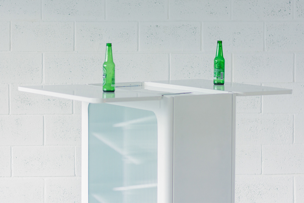 Glass，Recycle bin，sustainable，Guangjing，Modern aesthetics，