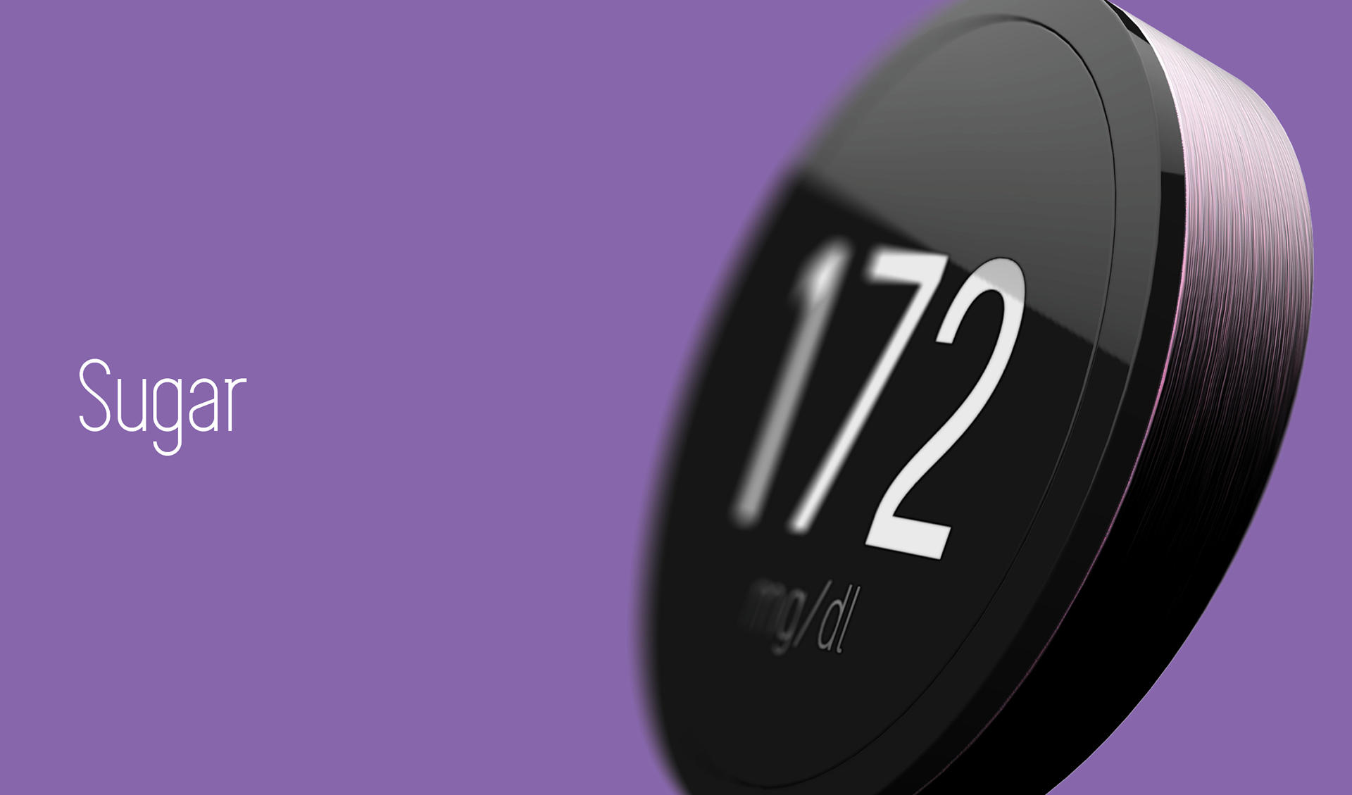 industrial design，Minimalist design ，electronic product，healthy，Measure blood glucose，