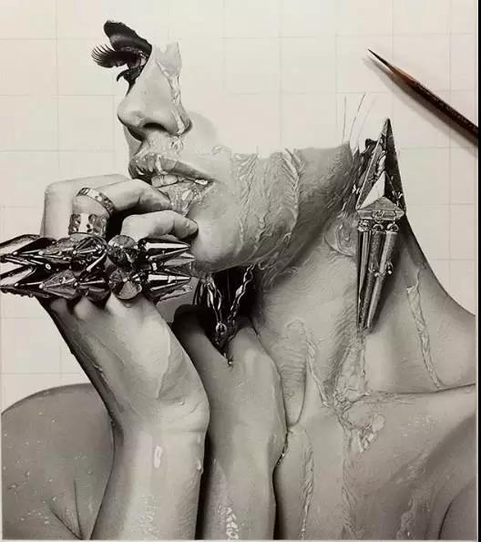 Hand drawn，Fine Arts，product design，industrial design，Japanese singer，Takahei Ohmori，Realistic pencil painter，