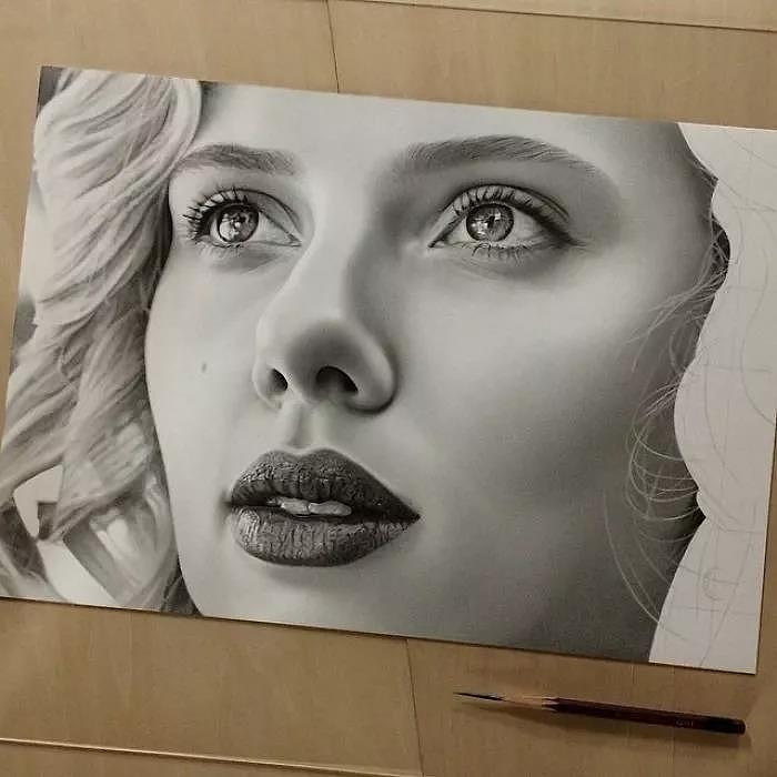 Hand drawn，Fine Arts，product design，industrial design，Japanese singer，Takahei Ohmori，Realistic pencil painter，