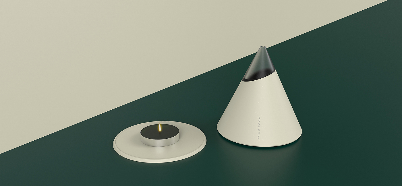 Mood Lamp，atmosphere，cone，Candlestick，Home Furnishing decoration，MOOD CONE，candle，